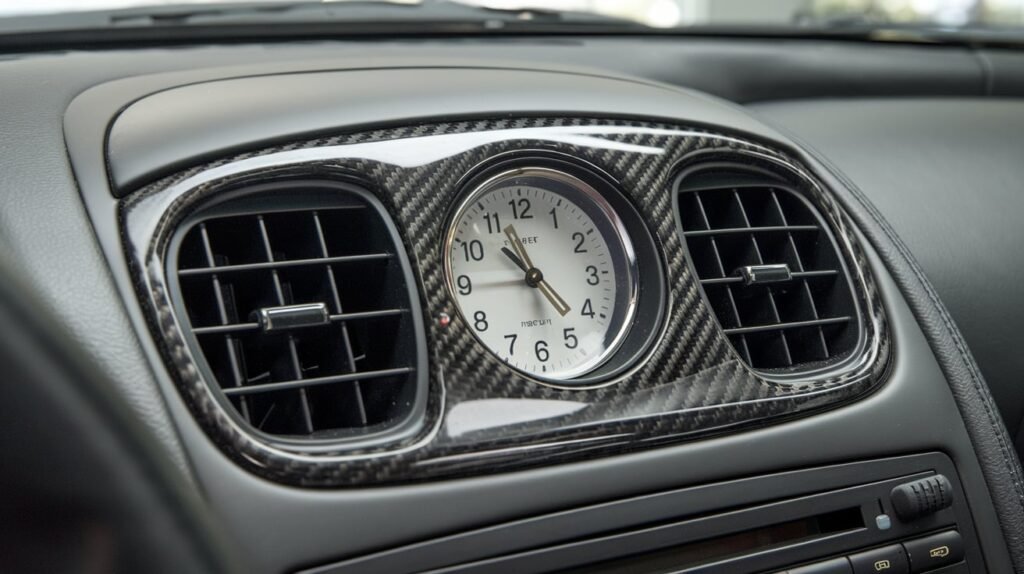 Center Dash Clock Trim Bezel for 03 G35